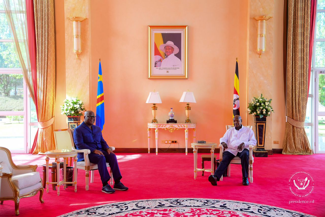 LE PRÉSIDENT DE LA RÉPUBLIQUE EST ARRIVÉ À KAMPALA POUR RENFORCER LE PARTENARIAT BILATÉRALE MULTI-SECTORIEL AVEC L'OUGANDA