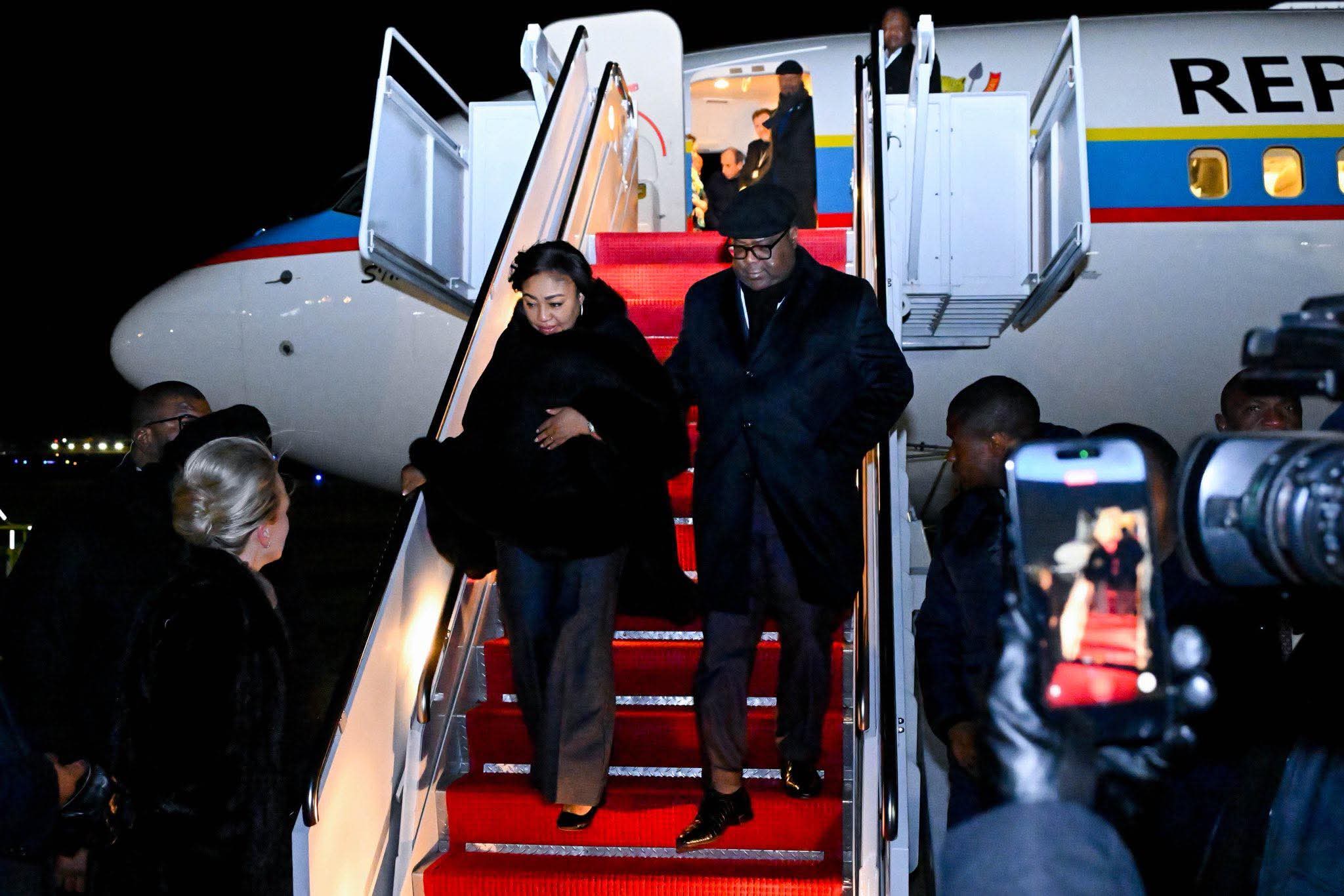 FÉLIX TSHISEKEDI AUX USA