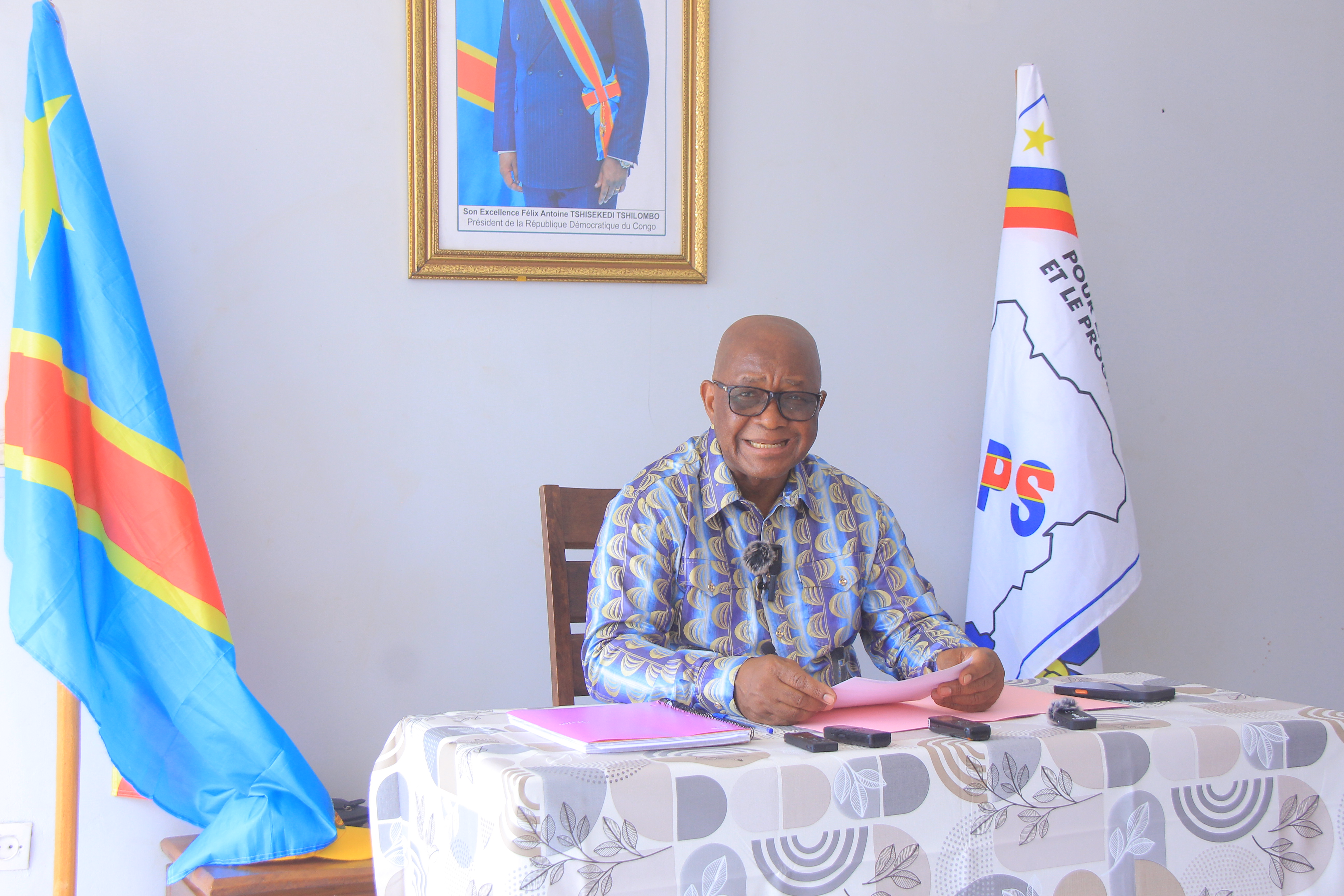 RELANCE DU PROJET AGRO‑INDUSTRIEL DE NGANDAJIKA(PRODAN) LE PROFESSEUR DOCTEUR BRUNO MITEYO NYENKE ADRESSE UN MESSAGE AU PRÉSIDENT FELIX TSHISEKEDI.